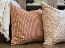 Load image into Gallery viewer, Terracotta Stripe Pillow Cover