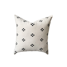 Load image into Gallery viewer, Dottie in Black Pillow Cover